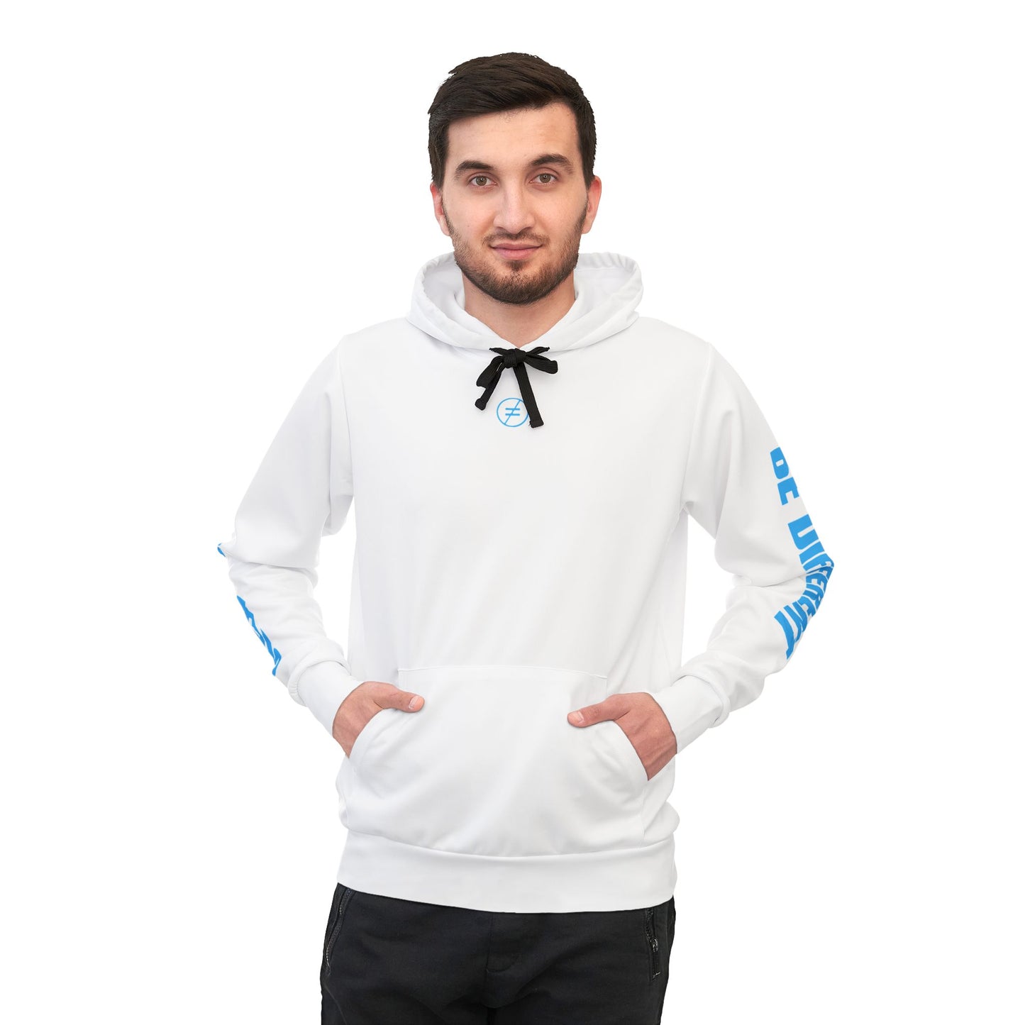 Be Different sport Hoodie pro premuim white