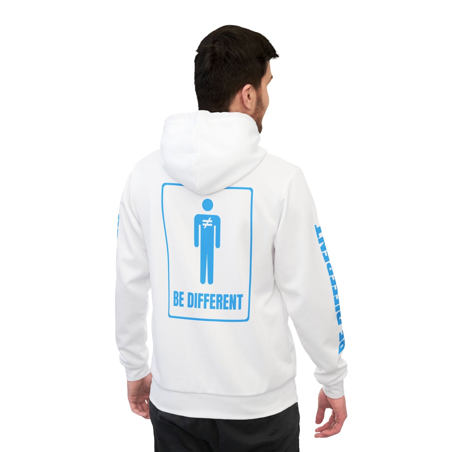 Be Different sport Hoodie pro premuim white