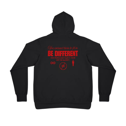 Be Different Red Sport Hoodie