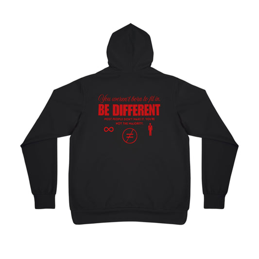 Be Different Red Sport Hoodie